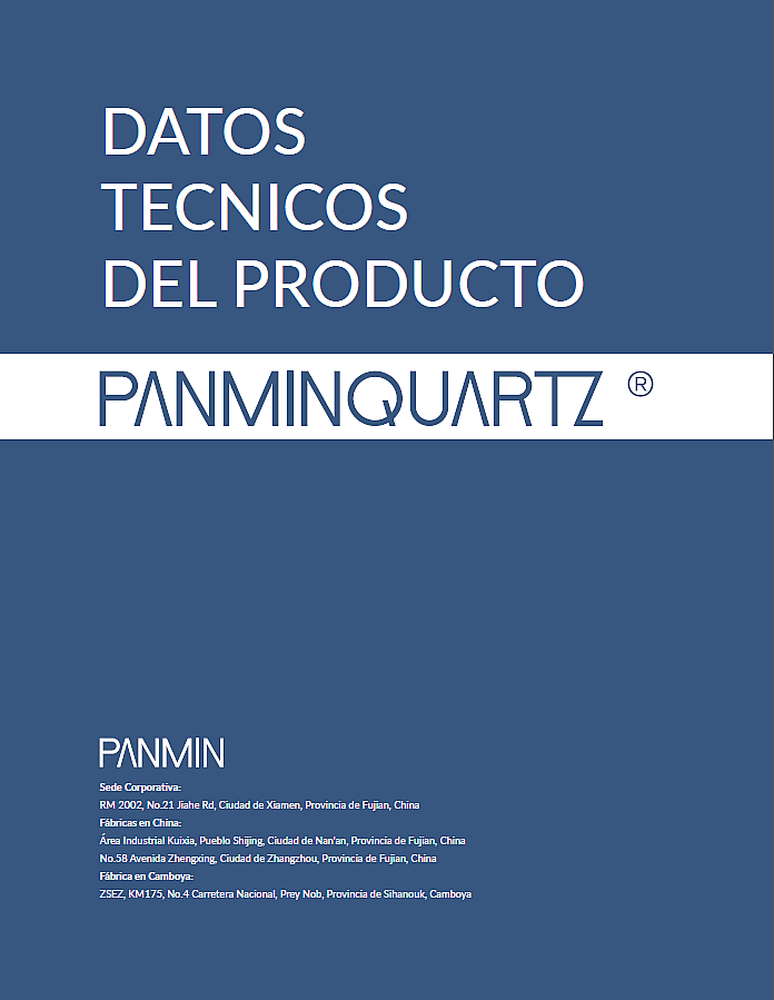 Cubierta de Datos Técnicos de Producto Panminquartz