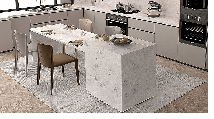 Las Mejores De 3 Cuarzo Calacatta Para Una Decoración Elegante 2 Superficies de cuarzo PMC2523