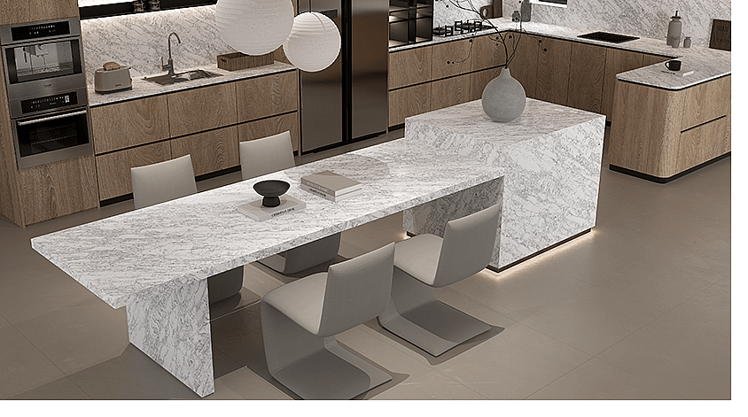 El 3 Mejor Cuarzo Calacatta Para Un Estilo De Alta Gama 2 Superficies de piedra PMC2561