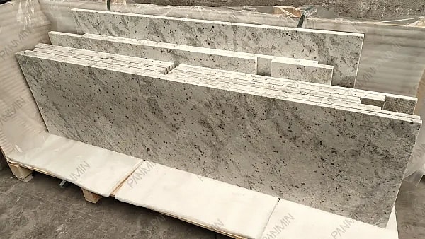 Proyecto comercial de encimeras de granito Royal White