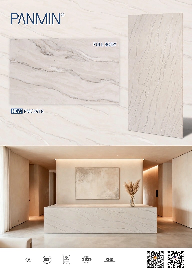 Superficie de Cuarzo PMC2918 - Novedad