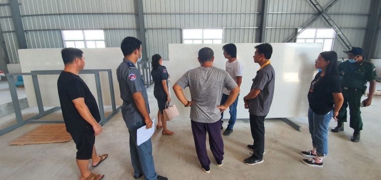 Luz verde oficial para comenzar la producción por parte del Departamento General de Aduanas e Impuestos Especiales de Camboya