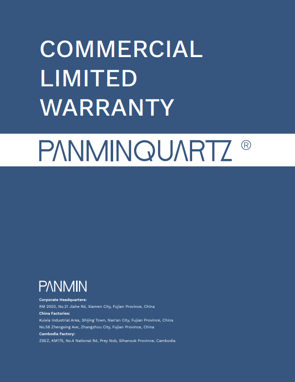 Commercial Limited Warranty 2021 Cover
