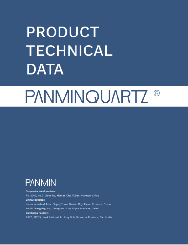 Panminquartz Product Technical Data 2021 Cover