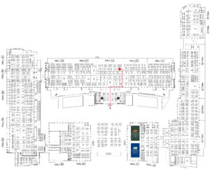 Mapa de ruta para el Stand C3019 en la 23ª Feria Internacional de Piedra de Xiamen, China, en 2023