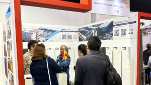 Exposición Internacional de Materiales de Construcción de Bogotá en Colombia culmina con éxito, el cuarzo ingenierizado de PANMINQUARTZ brilla intensamente